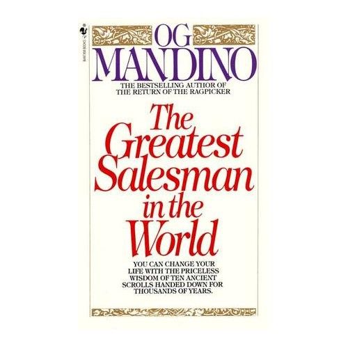 The picture of a book, The greatest salesman in the world