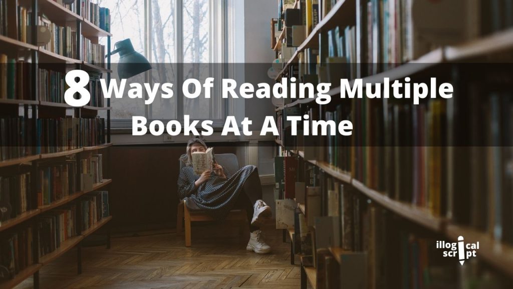 8. ways of reading multiple books at a time. Feature Image
