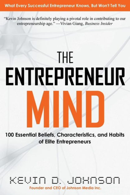 The picture of a book, The Entrepreneur mind