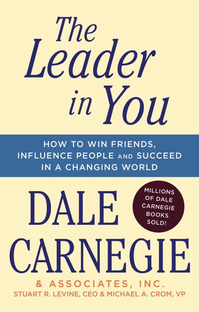 The picture of a book, The Leader in You