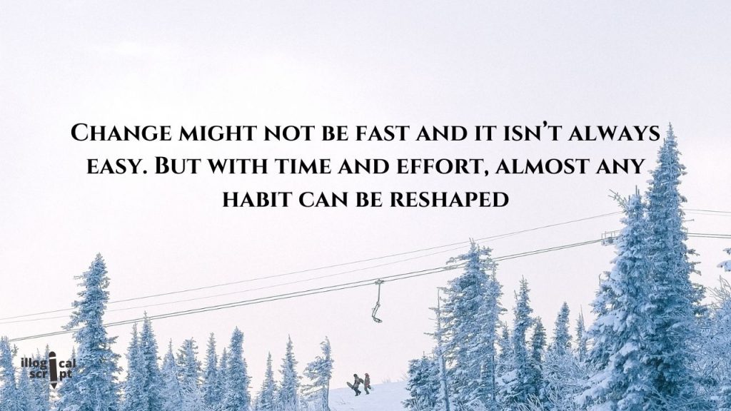 The power of Habit Quotes.
