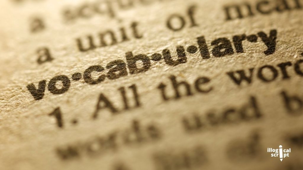 the word vocabulary