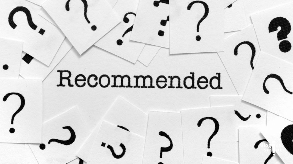 recommendation word