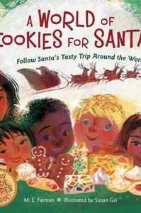 a world of cookies for santa