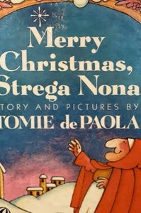 merry christmas, strega nona