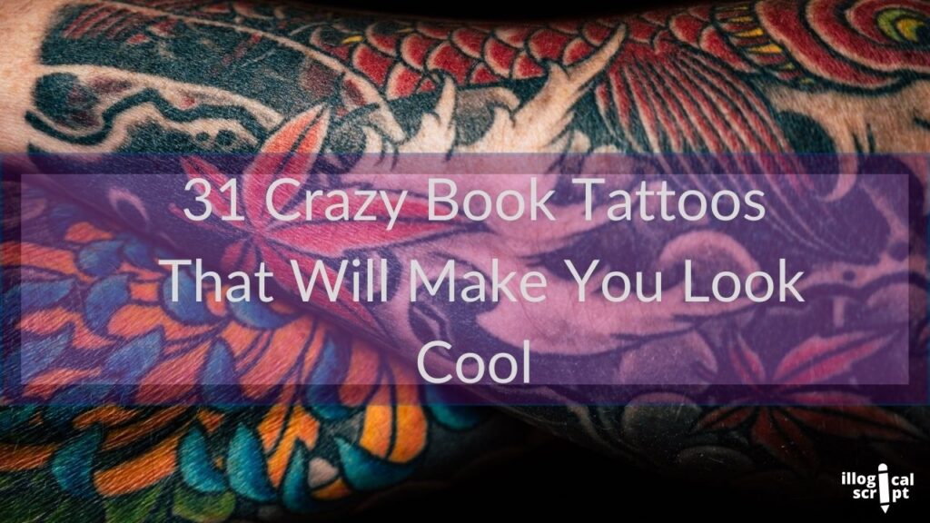 31 crazy book tattoos that will make you look cool