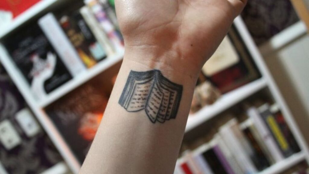 open book tattoo