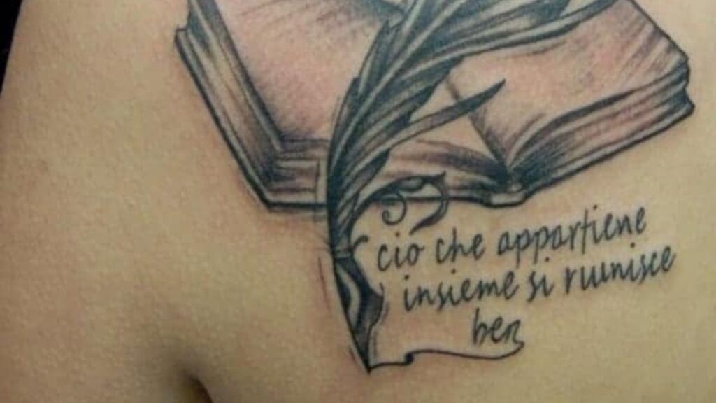 31 Crazy Book Tattoos That Will Make You Look Cool 