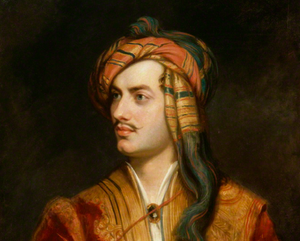 lord Byron; portrait