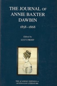 the journal of annie baxter dawbin book cover