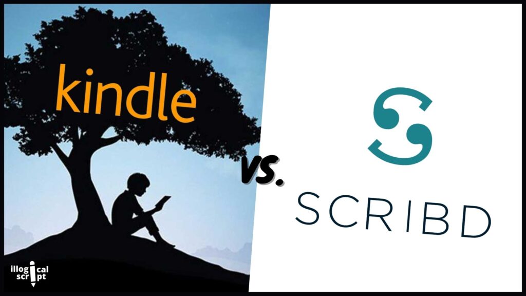 Kindle vs. Scribd Feature image