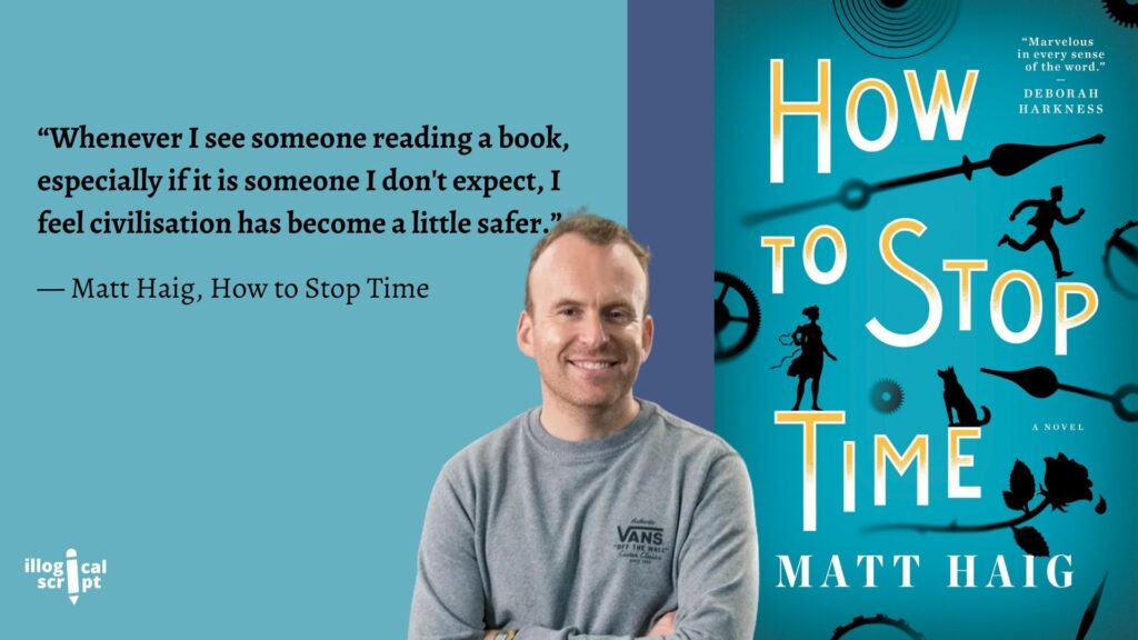 How to Stop Time by Matt Haig quotes