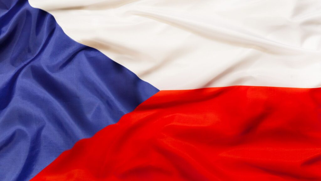 The Czech Republic flag | Countries That Read the Most Books