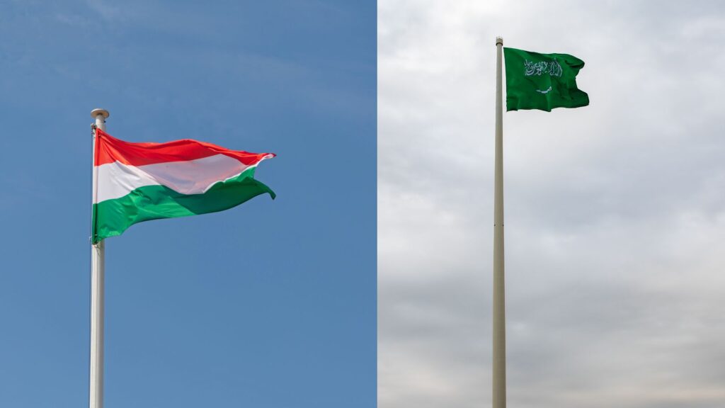 hungary and saudi arabia flag | Countries That Read the Most Books