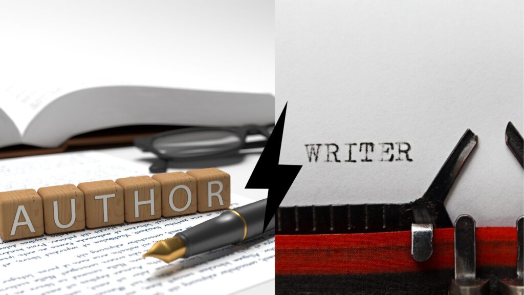 Major Differences Between an Author and a Writer