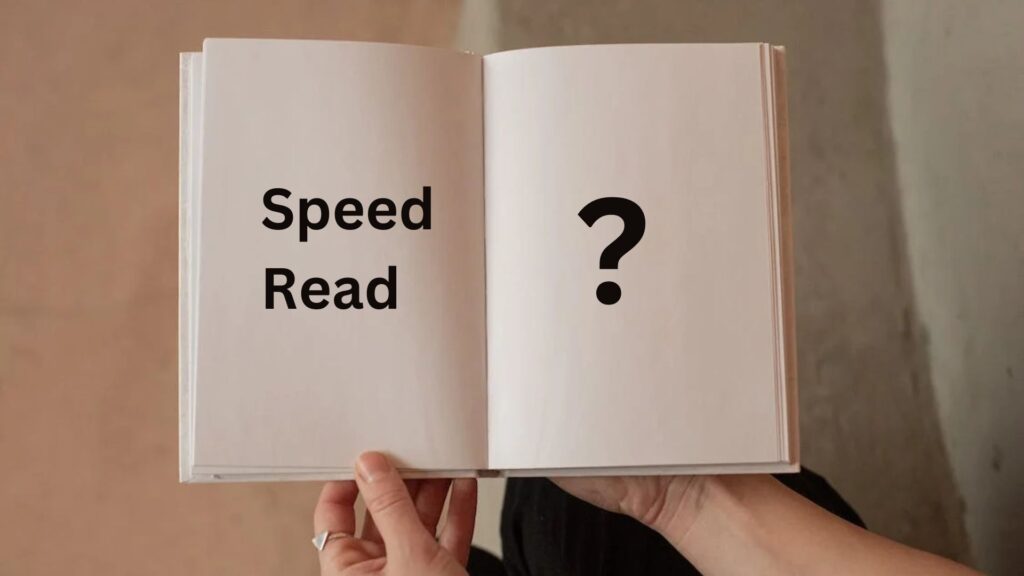 Speed Reading Image