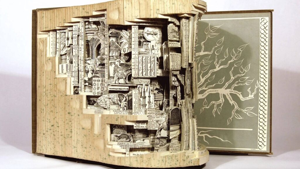 Book art. | Gift Ideas For Library Lovers
