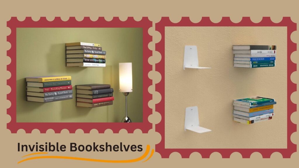 invisible book selves.  | Gift Ideas For Library Lovers