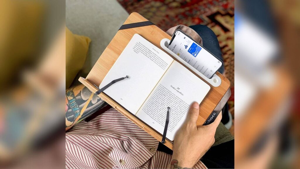 Lap book stand. | Gift Ideas For Library Lovers