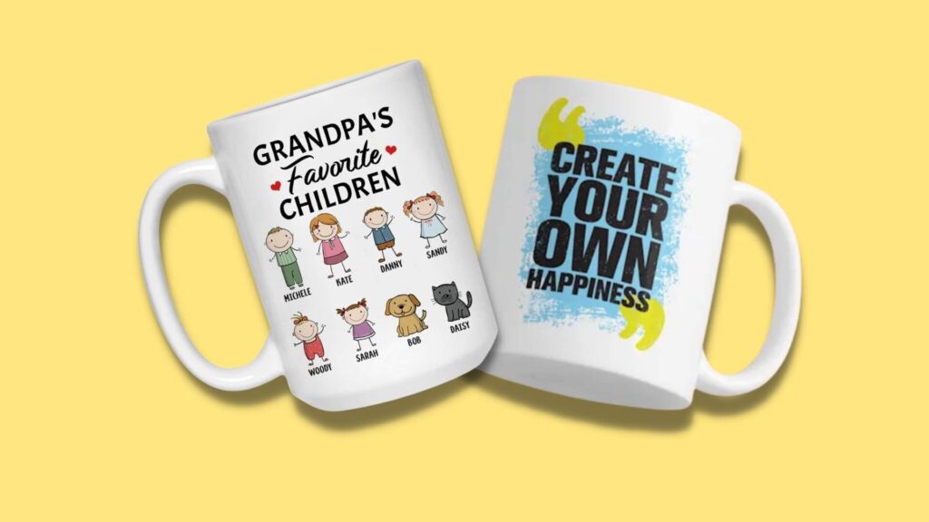 customized coffee mug.  | Gift Ideas For Library Lovers