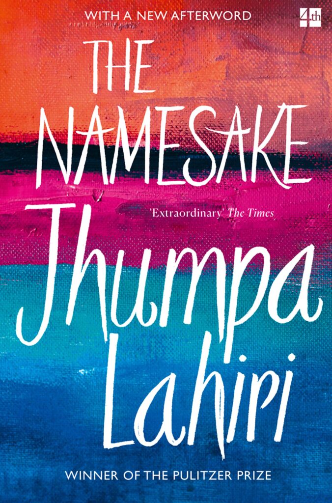 The Namesake by Jhumpa Lahiri cover image | Novels for Beginners to Improve English