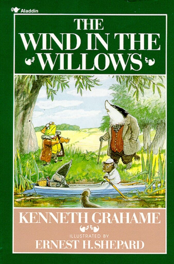 The Wind in the Willows by Kenneth Grahame Cover image | Novels for Beginners to Improve English
