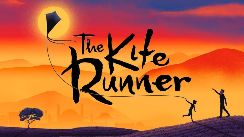Beautiful painting of The Kite Runner