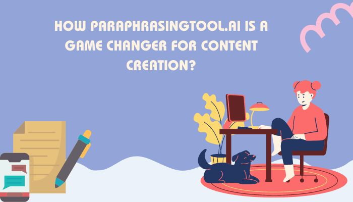 Paraphrasing tool for content creation