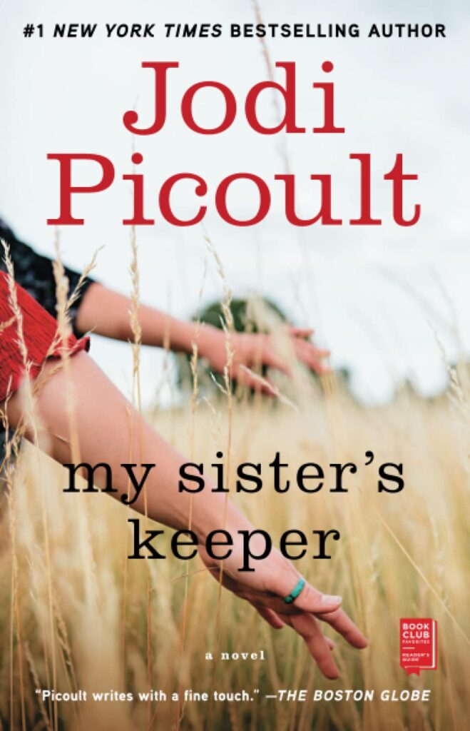 My Sister's Keeper Cover image | Fiction Novels For Teenagers