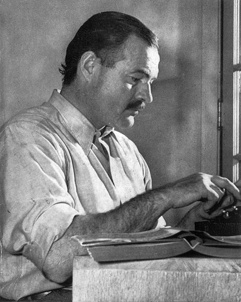 Ernest Hemingway Author of Old Man and the Sea